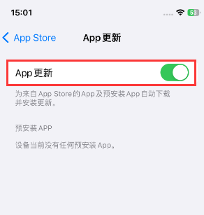 新华镇苹果15维修中心如何让iPhone15APP自动更新